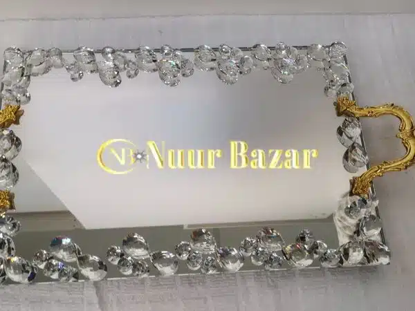 mirror serving tray