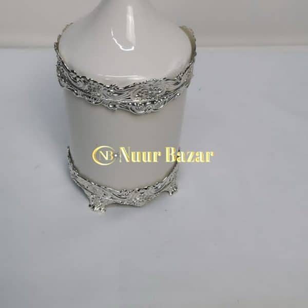 Jewelry box, silver ornament