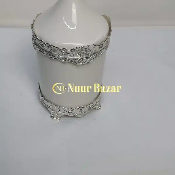 Jewelry box, silver ornament