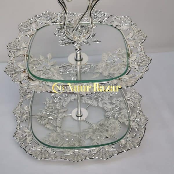 Etagere/ Dessertständer mit 2 Ebenen