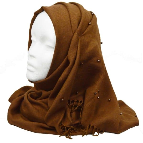 Kopftuch mit Perlen Abaya